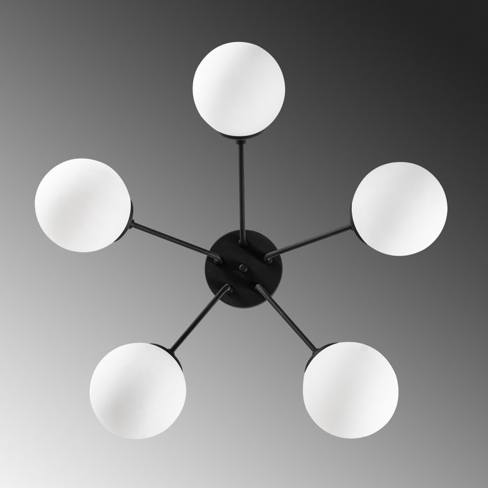 Opviq Lámpara de Araña Orion - 13960 Negra